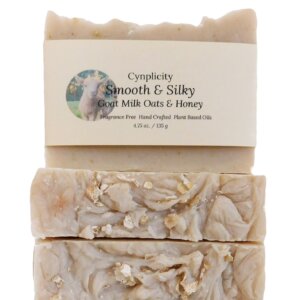 goat milk oats + honey soap bar