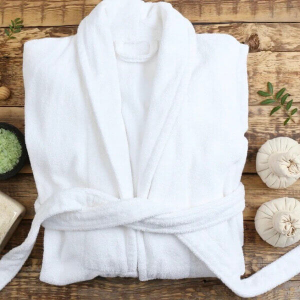 100% egyptian cotton robe