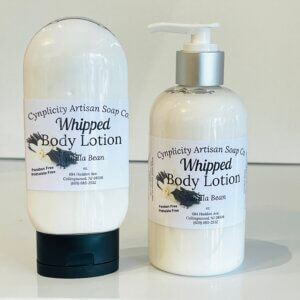 fresh vanilla lotion