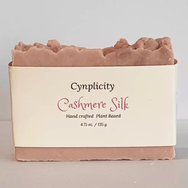 Cashmere silk hand crafted soap