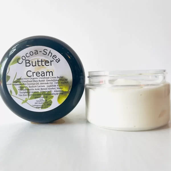 Cocoa shea butter cream