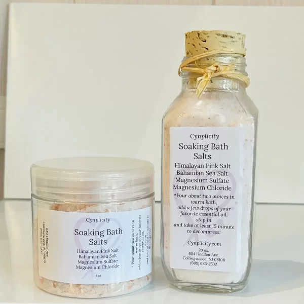 Cynplicity soaking bath salts combo