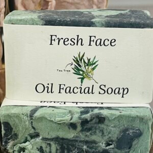 face soap with tea tree