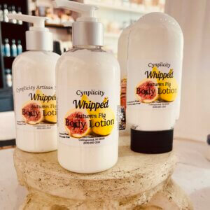 whipped body lotion autumn fig