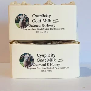 Goat milk oatmeal honey bar unscented