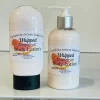 Grapefruit body lotion whipped