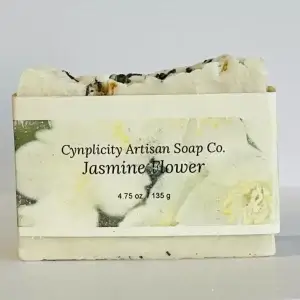 Jasmine flower artisan soap