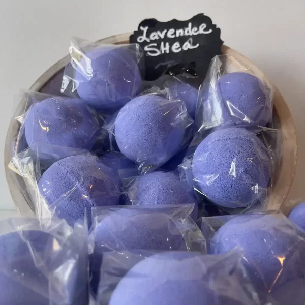 Lavender bath bomb