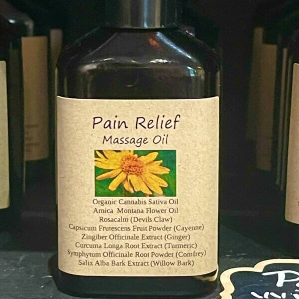 Pain relief herbal oil